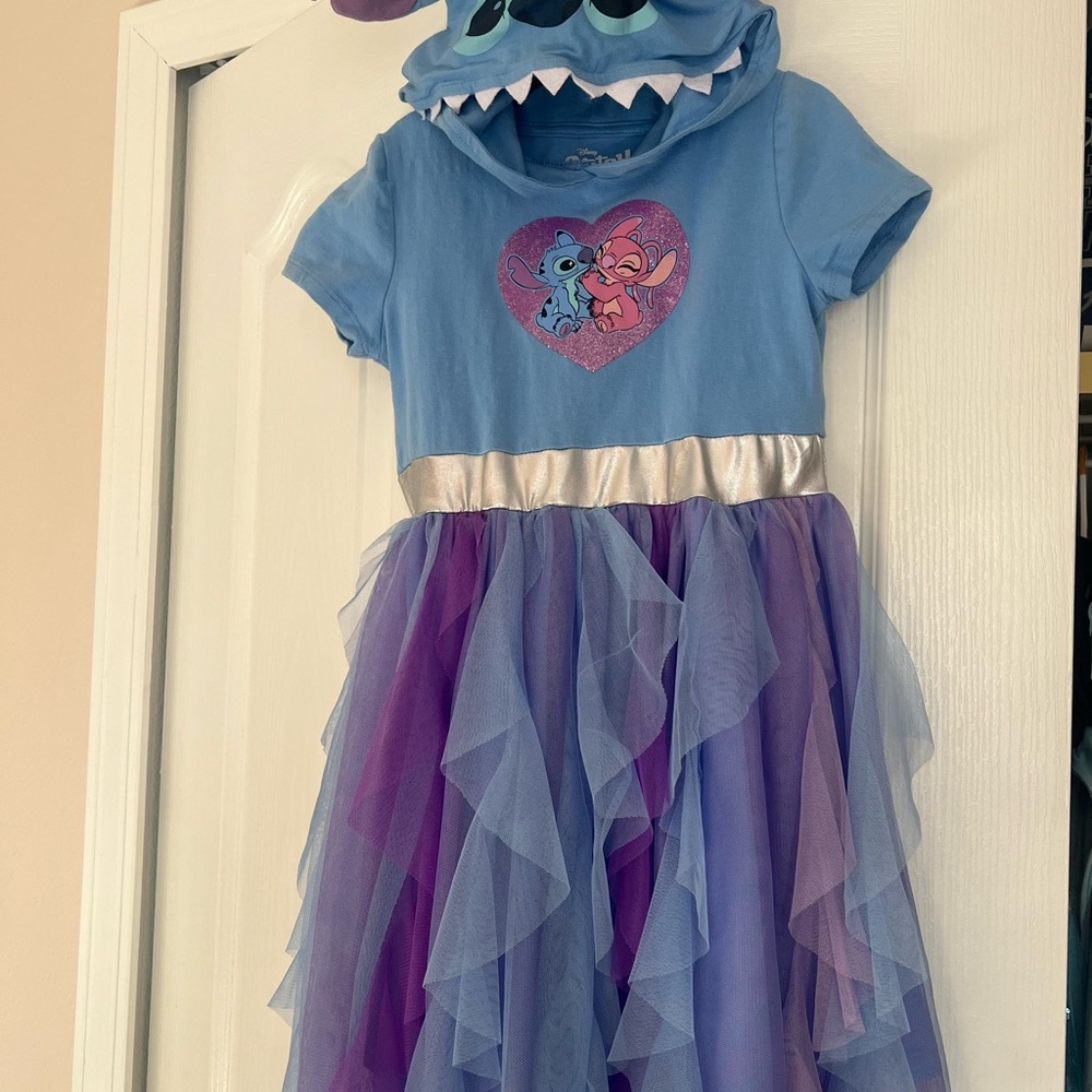 Disney Stitch Blue and Purple Kids Costume